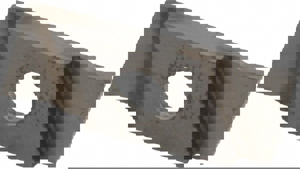 Cutoff Insert: GIE-7-GP-1.0 R-N C5, Carbide, 1 mm Cutting Width