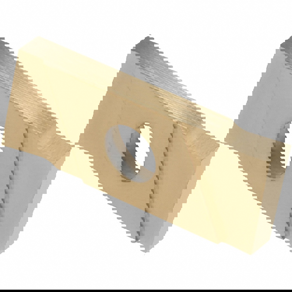 Cutoff Insert: GIE 7 GP 2.0 R N GOLD, Carbide, 2 mm Cutting Width