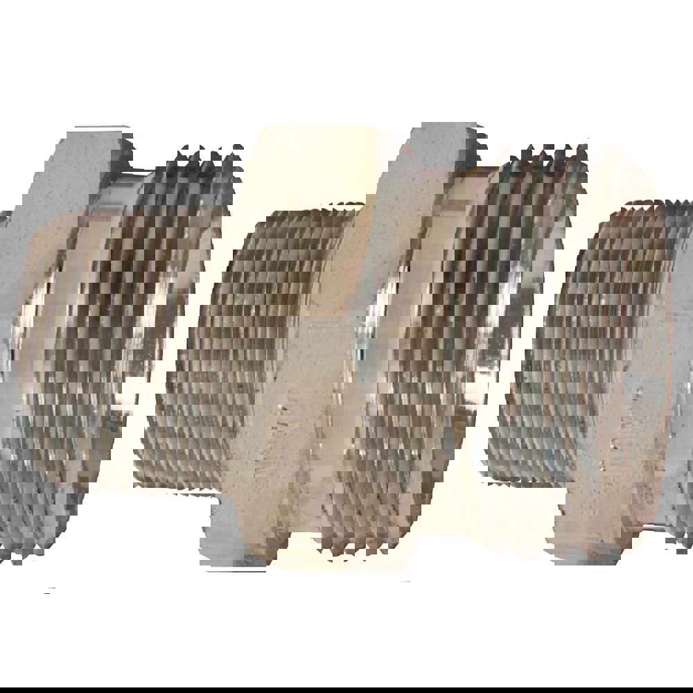 Ground Joint Hose Couplings; Thread Type: MNPT x UN ; Thread Size: 1/2; 1-1/2 ; Type: Spud ; Material: Plated Steel ; Size: 1/2 in ; Style: Male Spud