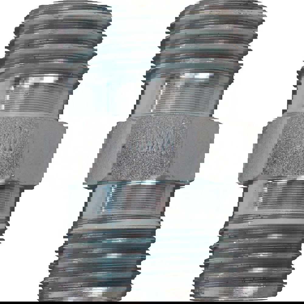 Ground Joint Hose Couplings; Thread Type: UN ; Thread Size: 1-1/2 ; Type: Double Spud ; Material: Plated Steel ; Size: 1/2 in; 3/4 in ; Style: Double Spud