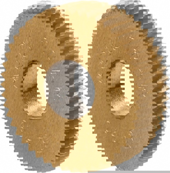 Convex Knurl Wheel: 5/8