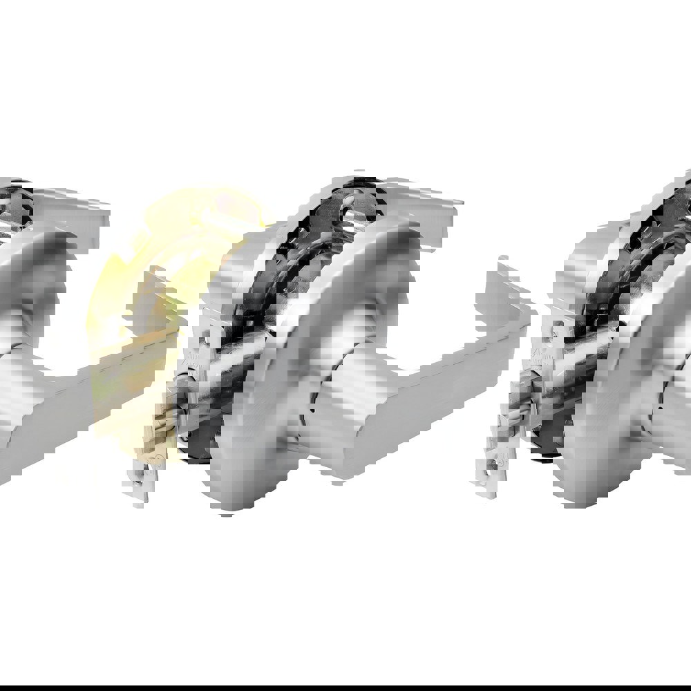 Lever Locksets; Lockset Type: Passage ; Key Type: Keyed Different ; Back Set: 2-3/4 (Inch); Cylinder Type: Non-Keyed ; Material: Metal ; Door Thickness: 1-3/4 to 2