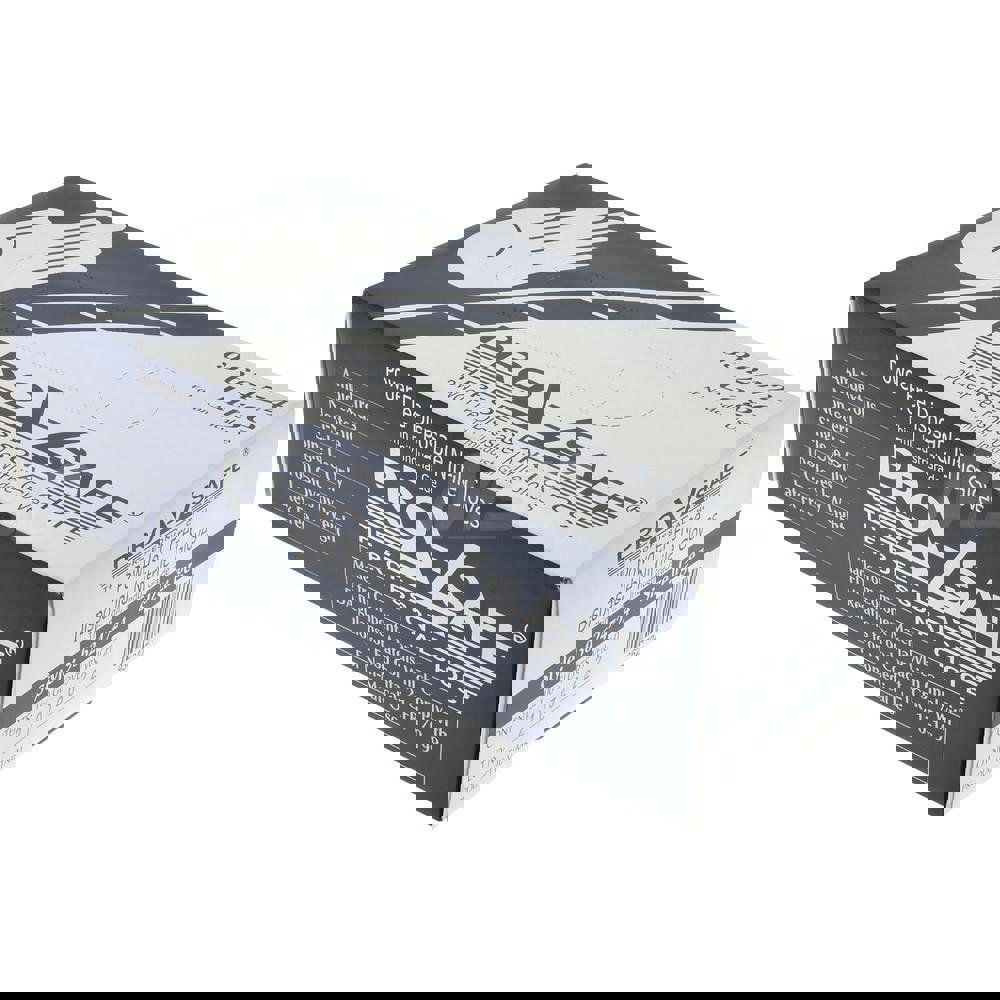 Disposable Gloves: Size Large, 3 mil, Nitrile