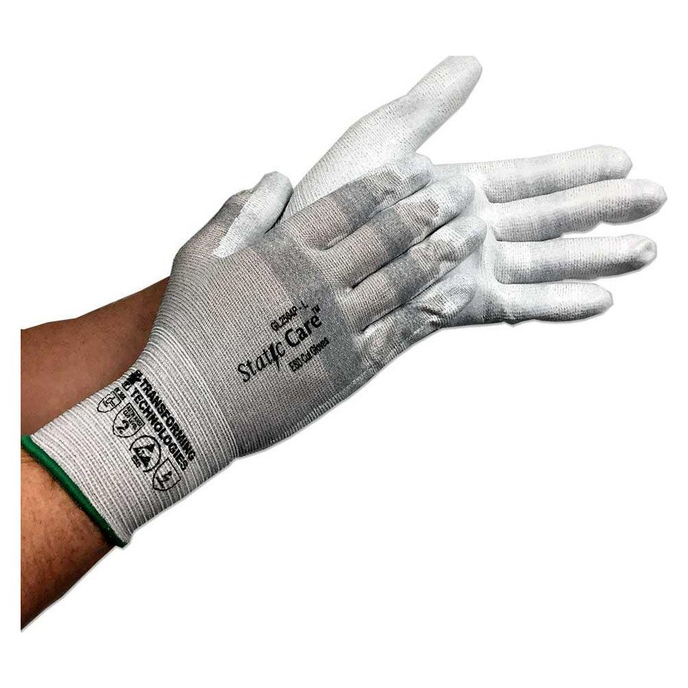 Electrical Protection Gloves & Leather Protectors; Color: White ; Hand: Pair ; Men's Size: Small ; High Visibility: No ; Static Dissipative: Yes ; FDA Approved: No