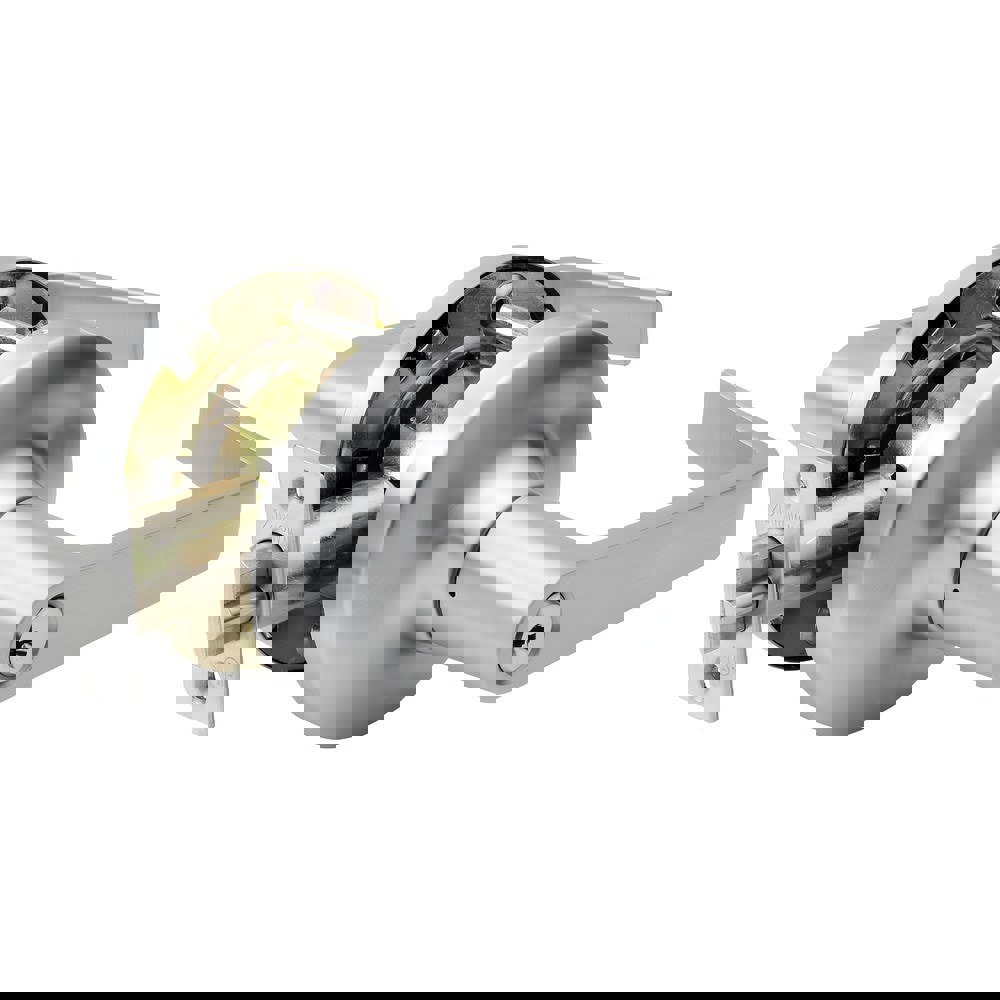 Lever Locksets; Lockset Type: Classroom ; Key Type: Keyed Different ; Back Set: 2-3/4 (Inch); Cylinder Type: Conventional ; Material: Metal ; Door Thickness: 1-3/4 to 2