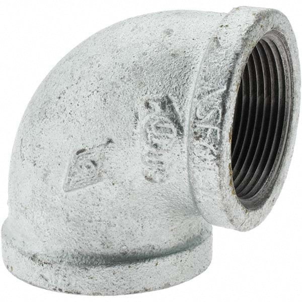 Malleable Iron Pipe 90 &deg; Elbow: 1-1/2