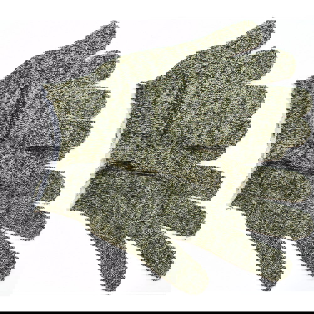 Cut-Resistant Gloves: Size L, ANSI Cut A4, Kevlar