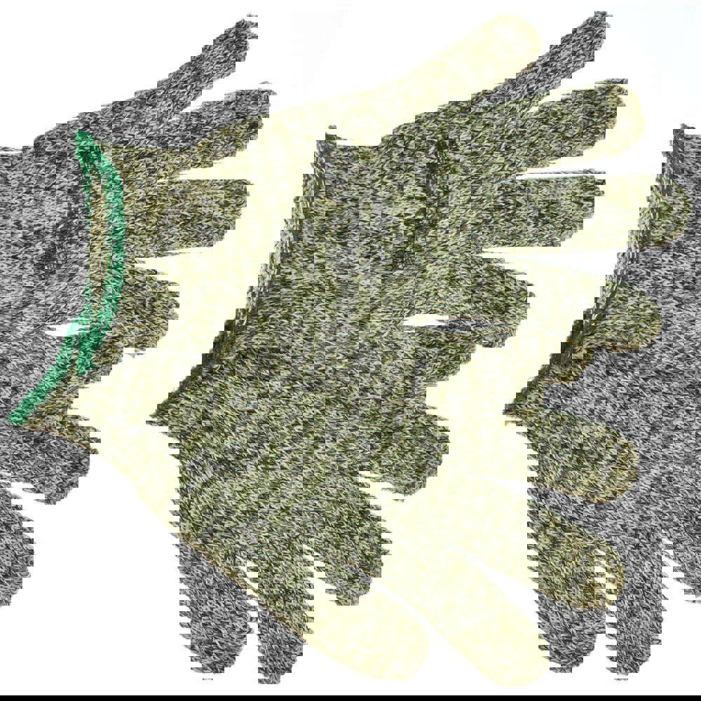 Cut-Resistant Gloves: Size M, ANSI Cut A4, Kevlar