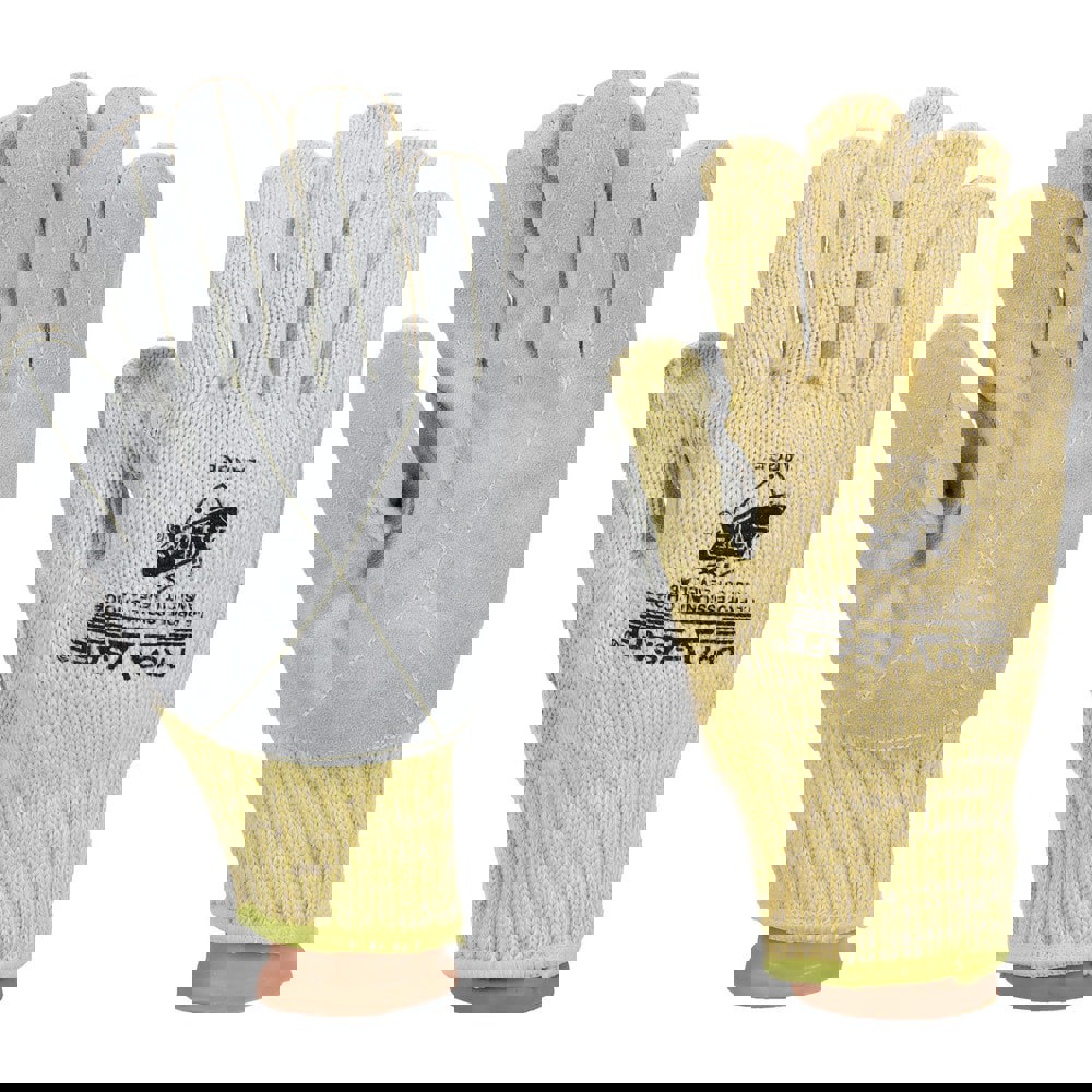 Cut-Resistant & Puncture-Resistant Gloves: Size Large, ANSI Cut A6, ANSI Puncture 0