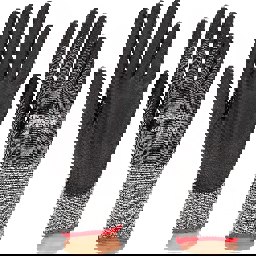 Cut & Abrasion-Resistant Gloves: Size S, ANSI Cut A5, Polyurethane, ATA & HPPE