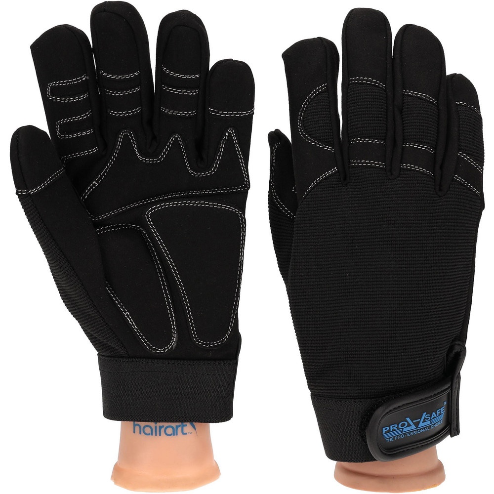 Work Gloves: PRO-SAFE Size 2X-Large, Not Lined, Synthetic Leather