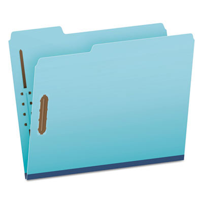 File Folders with Top Tab: Letter, Light Blue, 25/Pack
