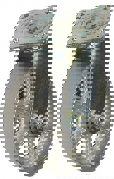 Swivel Top Plate Caster: Semi-Steel, 5