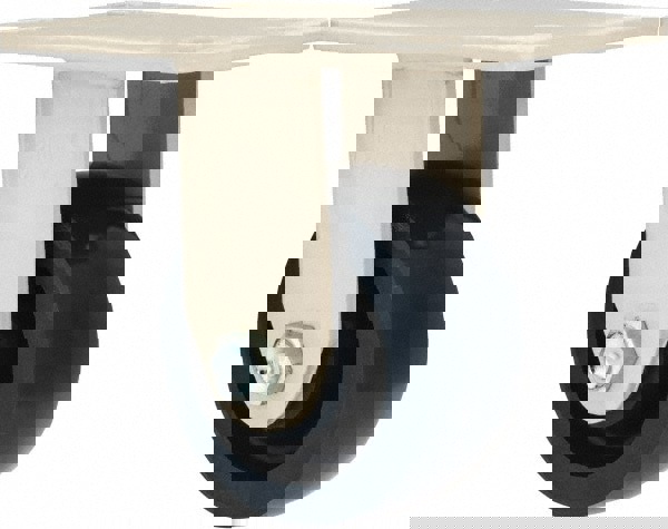 Rigid Top Plate Caster: Polyurethane, 4