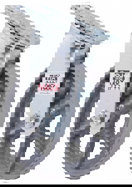 Swivel Top Plate Caster: Semi-Steel, 6