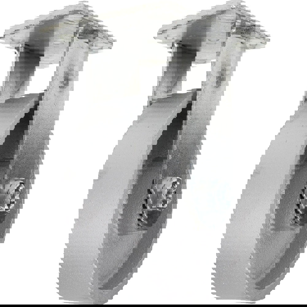 Rigid Top Plate Caster: Semi-Steel, 5