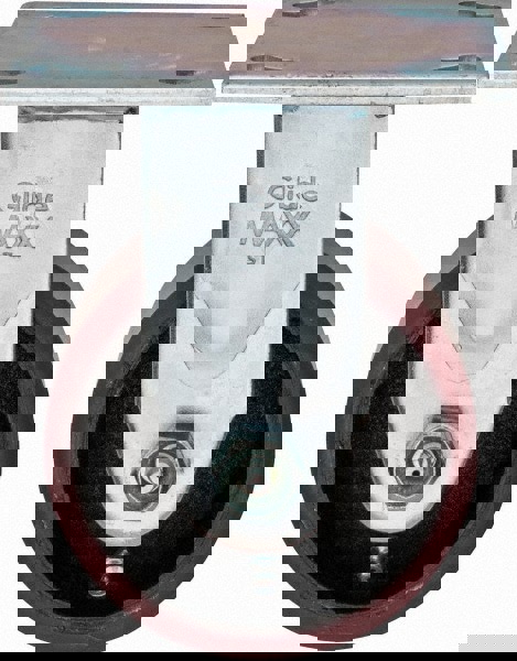 Rigid Top Plate Caster: Polyurethane, 4