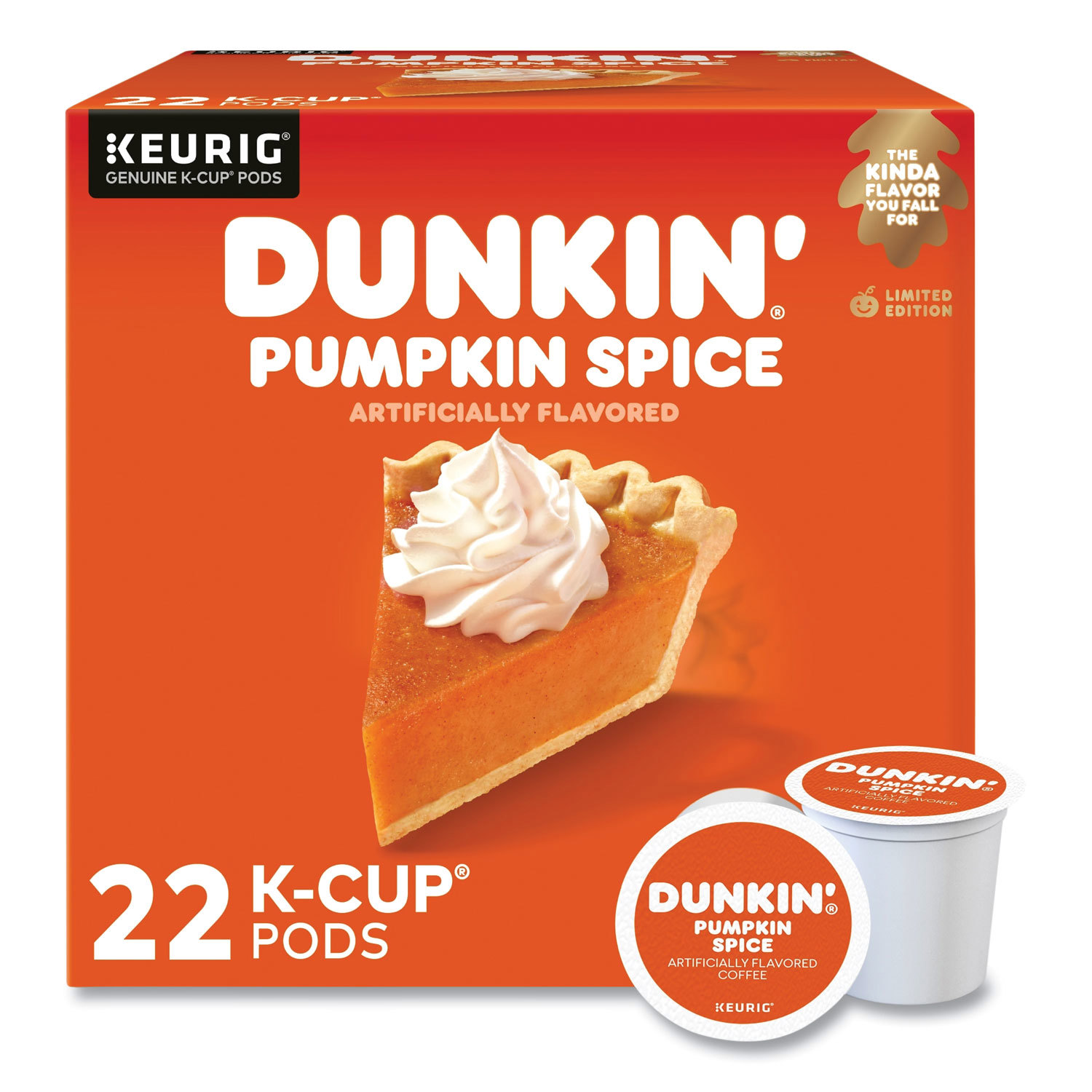 Coffee: Pumpkin Spice, Single Serving, Pod, 22/Pack