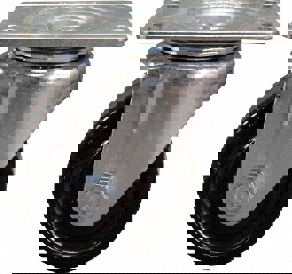 Rigid Top Plate Caster: Phenolic Resin, 3