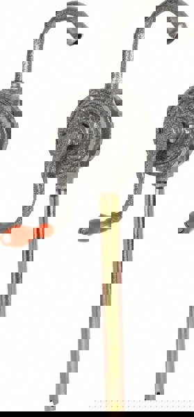 Rotary Hand Pump: 8 GPM, Oil Lubrication, Cast Iron