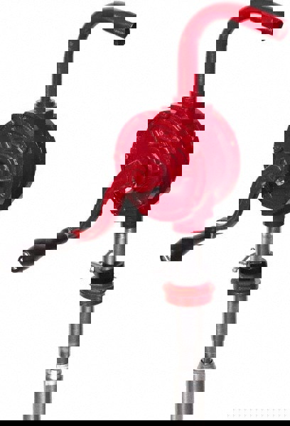 Rotary Hand Pump: 0.07 gal/TURN, Oil & Fuel Lubrication, Cast Iron