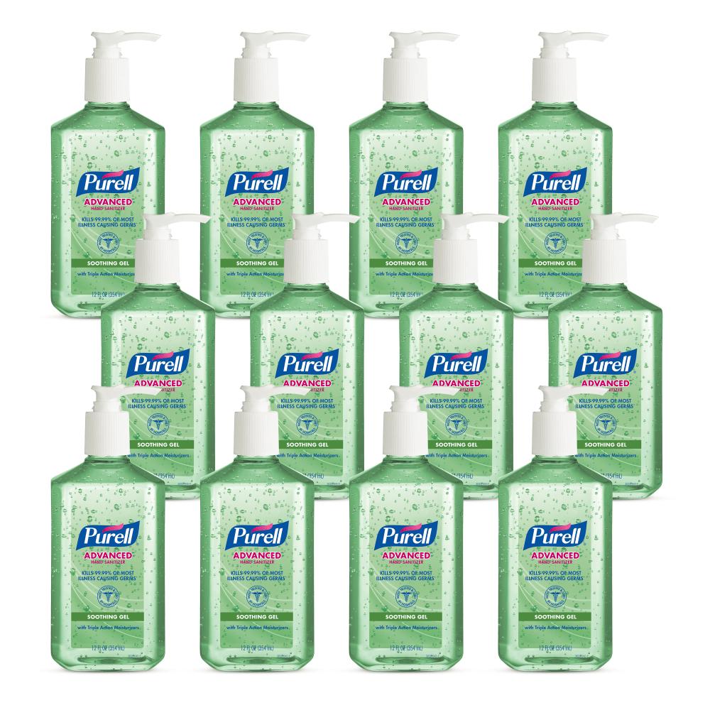 SANITIZER,PUREL,ALOE,12OZ