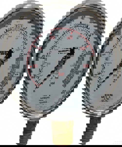 0 - 10,000 psi Dry Hydraulic Pressure Gauge