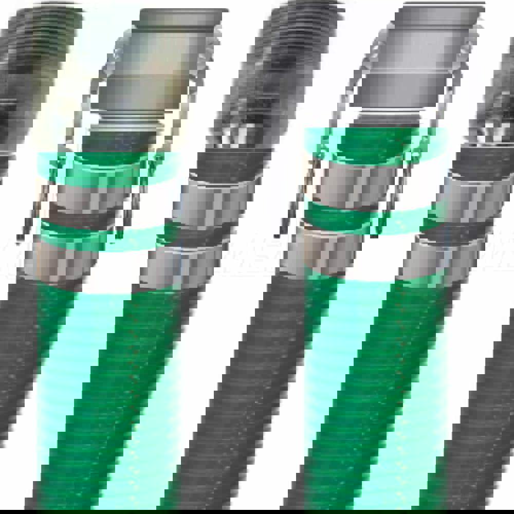 Liquid Suction & Discharge Hose; Inside Diameter (Inch): 1-1/2 ; Outside Diameter (Decimal Inch): 1.8400 ; Material: PVC ; Working Pressure (psi): 90.000 ; Vacuum Rating: 29 In. Hg ; Color: Green