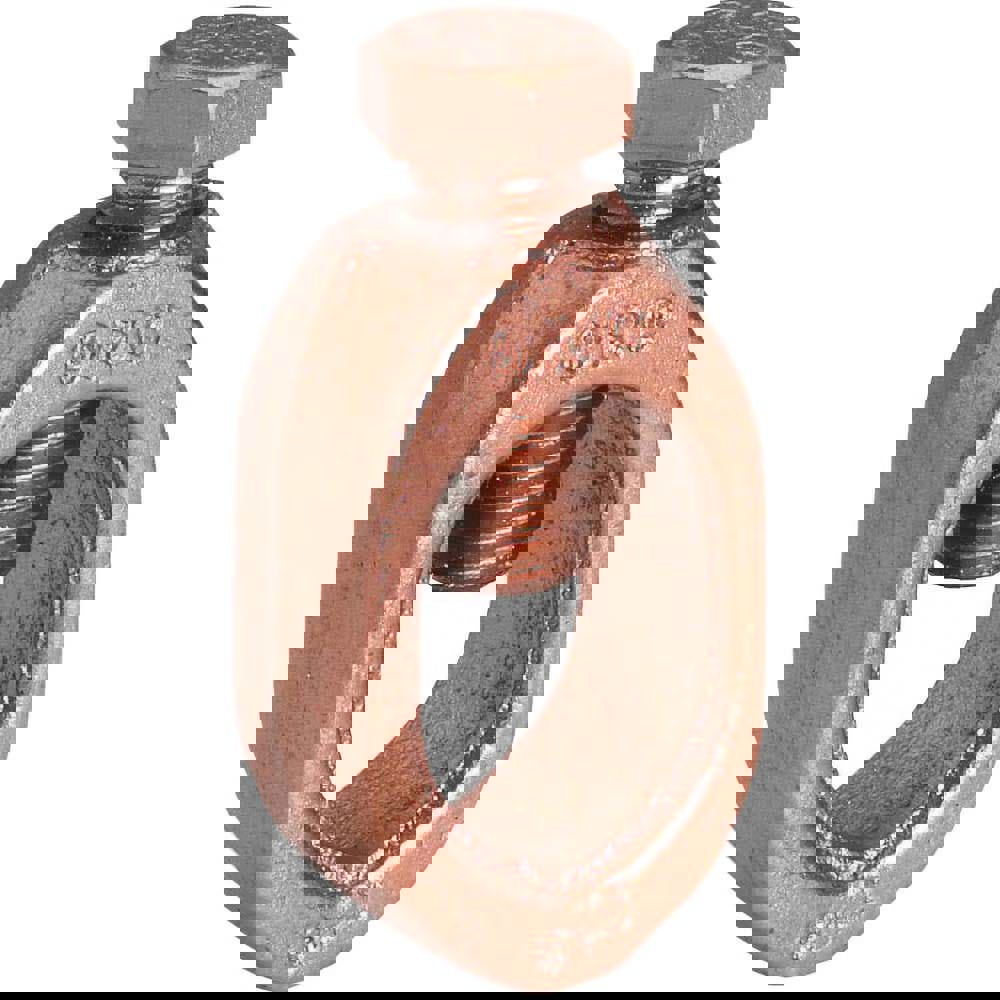 Grounding Clamps; Clamp Type: Grounding Clamp ; Compatible Rod Diameter (Inch): 3/4 ; Compatible Wire Size (AWG): 8-1/0 ; Overall Length (Decimal Inch): 2.4 ; Material: Copper Alloy ; Standards Met: EU RoHS Indicator; RoHS EX Compliant; UL 467