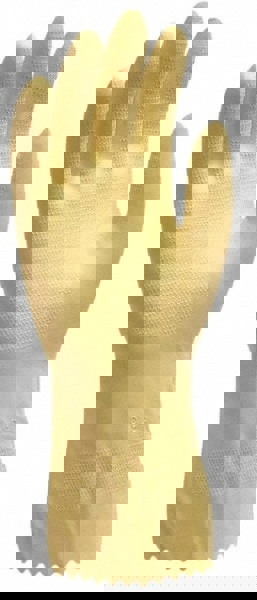 Chemical Resistant Gloves: X-Large, 18 mil Thick, Latex, Unsupported