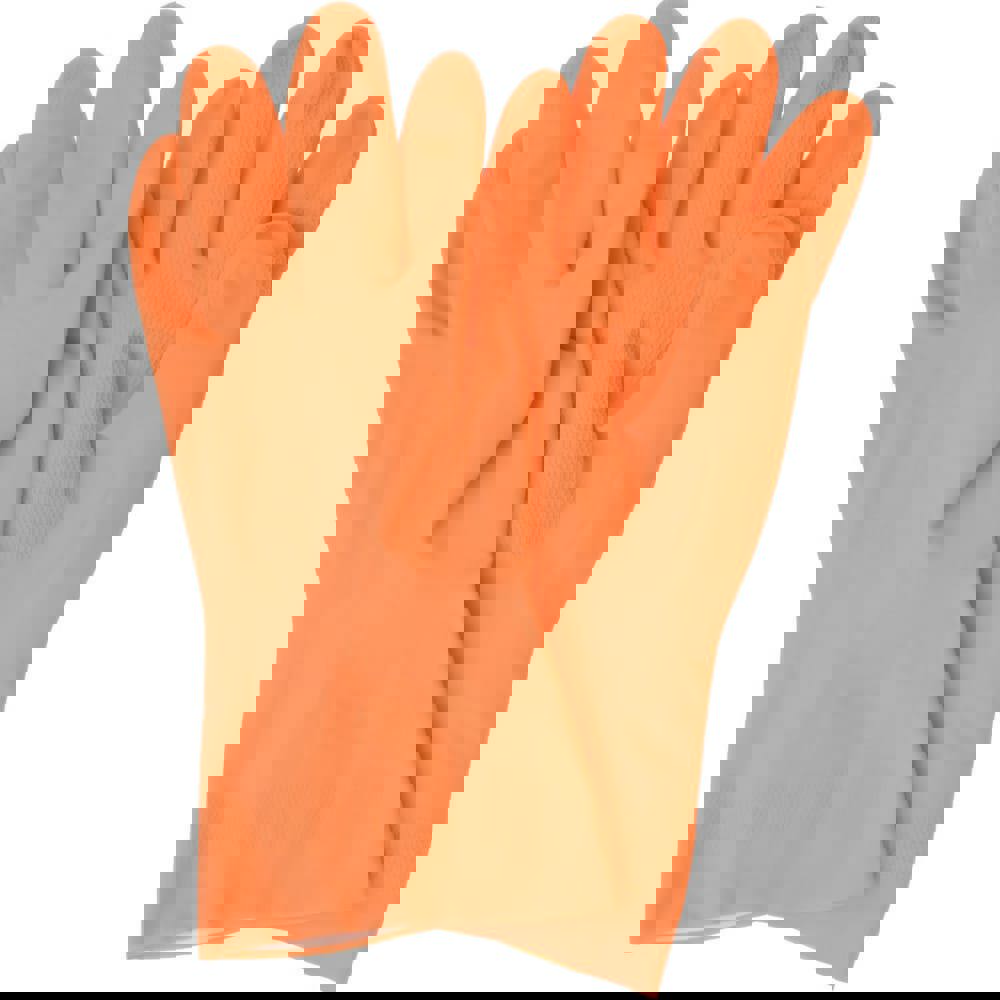 Chemical Resistant Gloves: X-Large, 28 mil Thick, Neoprene, Supported