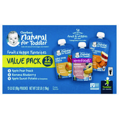 FOOD,GRBR NT BABY PCH,12