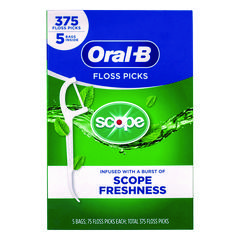 TOOTHPICK,FLOSS,375CT
