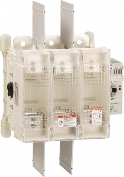 3 Pole, 600 Volt, 400 Amp, Pressure Plate Fuse Holder