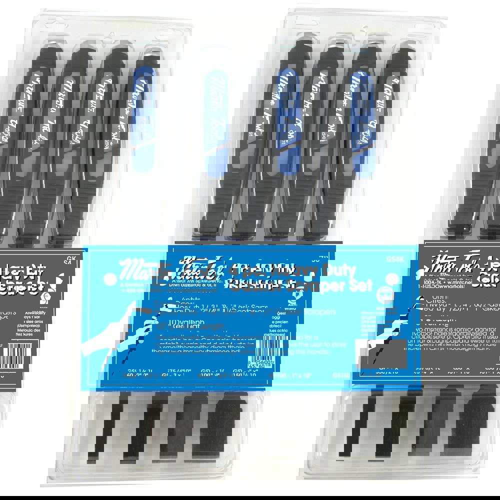 4 Pc HD Gasket Scraper Set