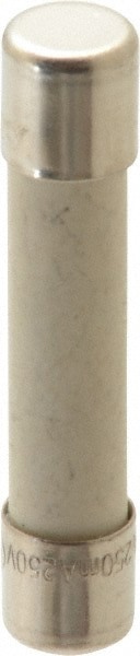 Cylindrical Time Delay Fuse: 0.25 A, 1-1/4