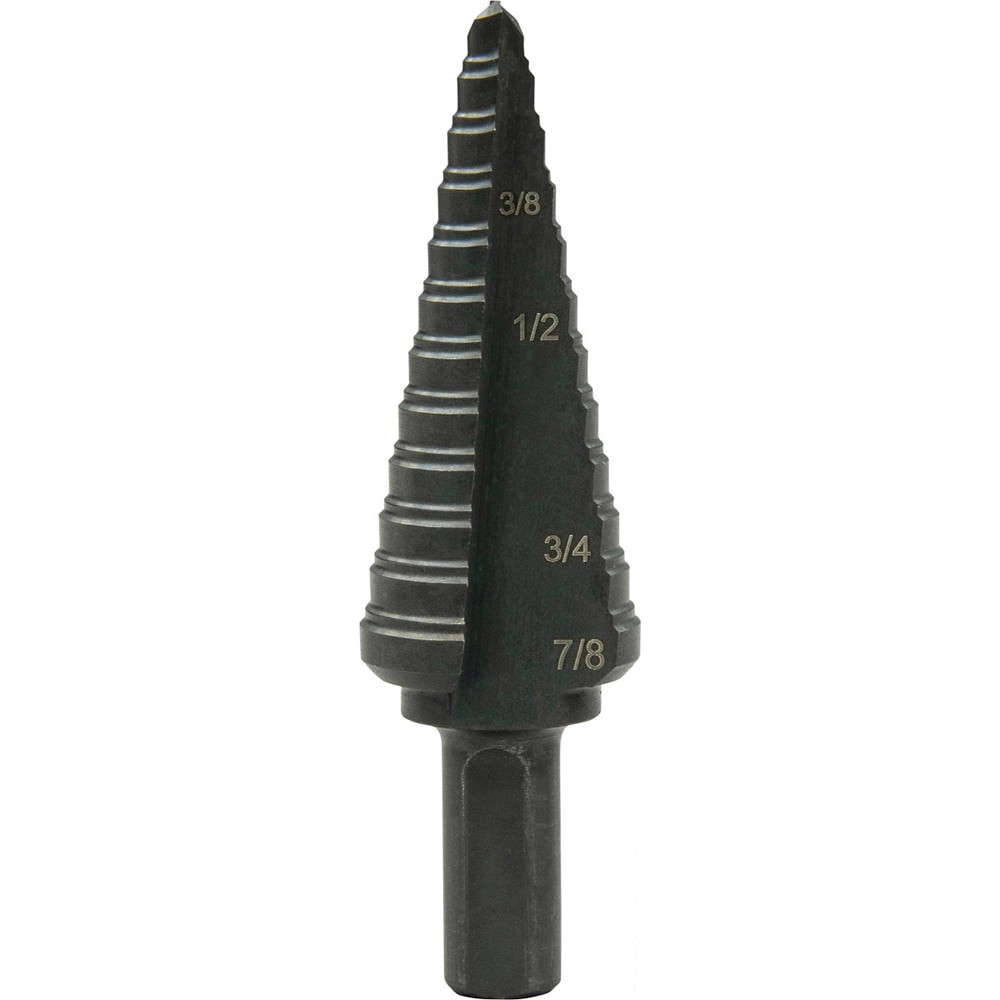 Step Drill Bits: 3/16