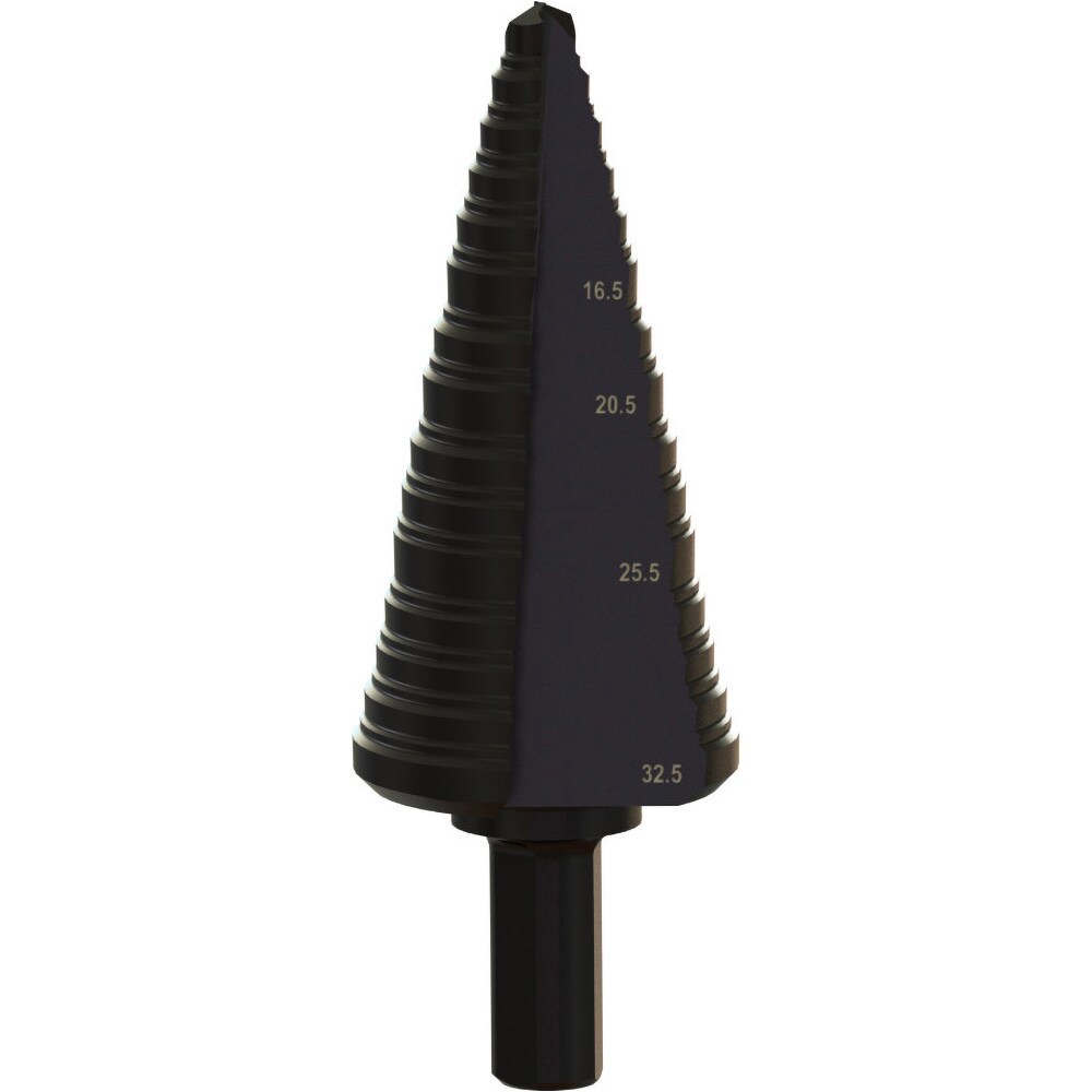 Step Drill Bits: 3/8