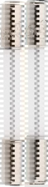 Cylindrical Time Delay Fuse: 0.1 A, 20 mm OAL, 5 mm Dia
