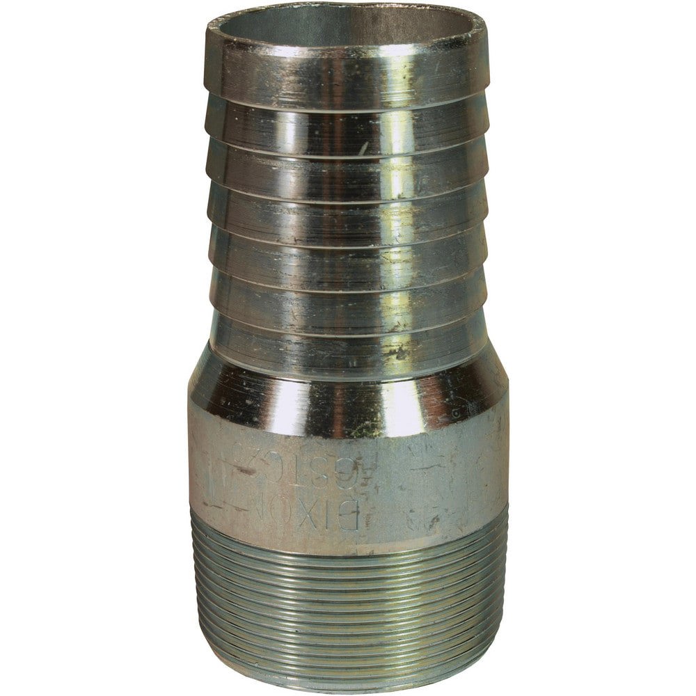 Combination Nipples For Hoses; Type: King Nipple ; Material: Plated Steel ; Thread Standard: Male NPT ; Thread Size: 2in ; Overall Length: 4.69in ; Epa Watersense Certified: No