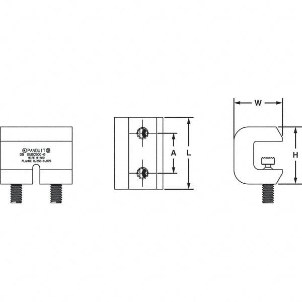 6 AWG Compatible Grounding Clamp