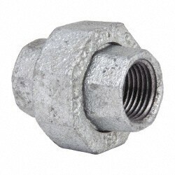 Malleable Iron Pipe Union: 1/2