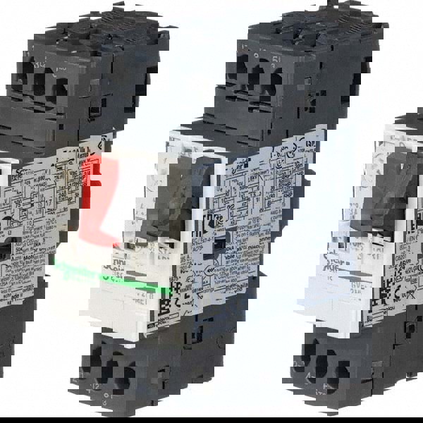 6.30 Amp, 690 VAC at 50/60 Hz, 3 Pole, Bolt On, Clip Motor Circuit Breaker