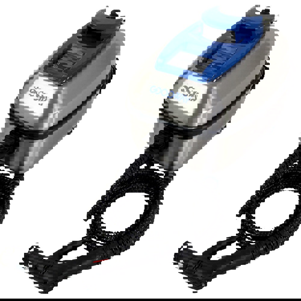 Steam Cleaners; Product Type: Portable; Commercial ; Steam Type: Dry ; Continuous Fill: Yes ; Number of Chemical Tanks: 0 ; Hot Water Flush: No ; Output Steam Temperature (Degrees F): 305