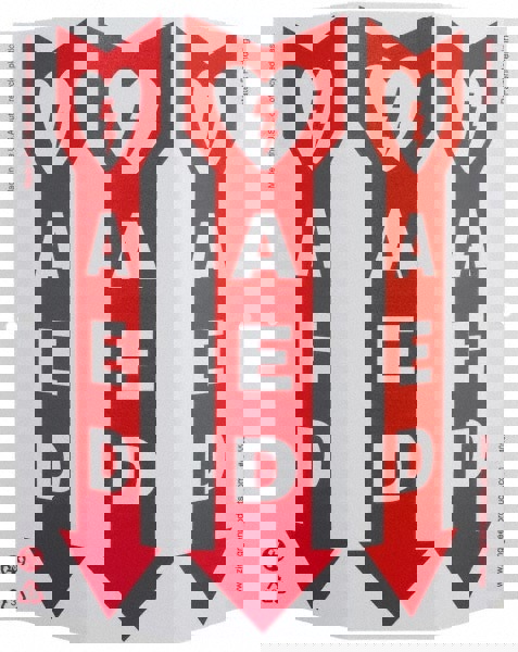 First Aid Sign: Rectangle, 