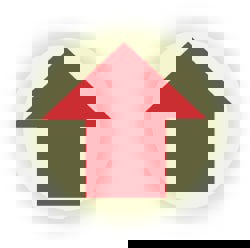 Entrance & Directional & Exit Adhesive Backed Floor Sign: Round, Polyester