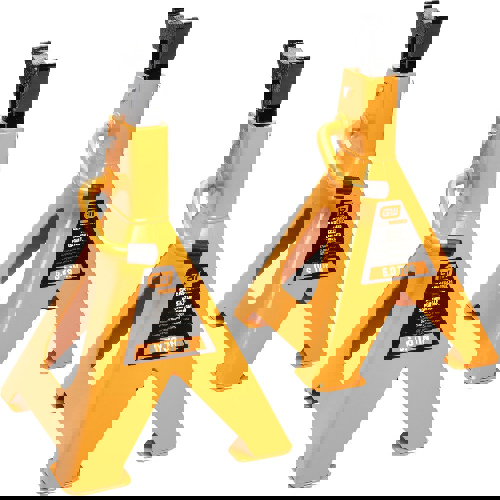 Jack Stands & Tripods; Jack Stand Type: Ratcheting Jack Stand ; Load Capacity (Lb.): 6 ; Load Capacity (Ton): 6 (Inch); Minimum Height (Inch): 15-3/4 ; Minimum Height (Inch): 15.7500 ; Maximum Height (Inch): 24.5