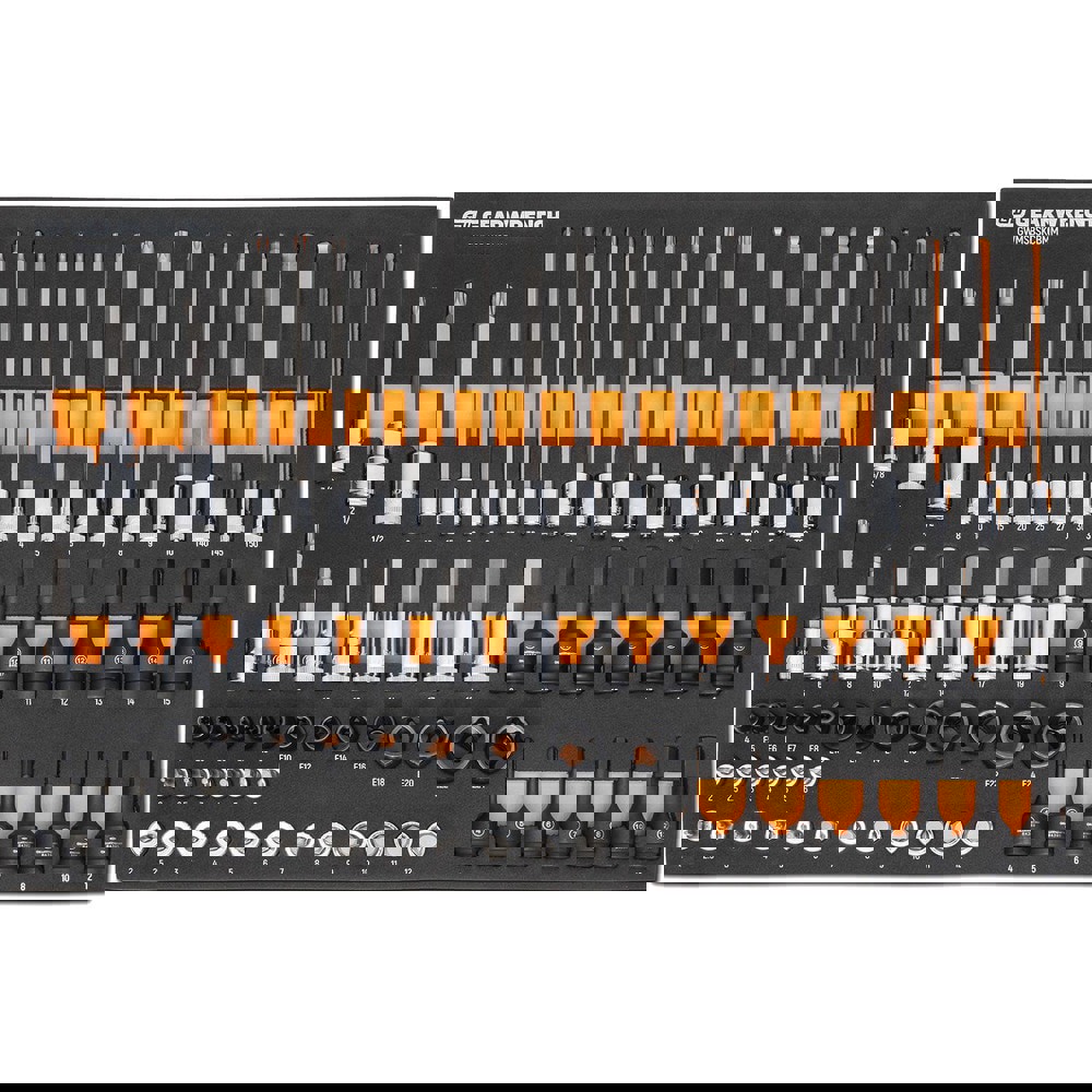 Impact Deep Ratchet Set Standard Socket Set: 74 Pc,