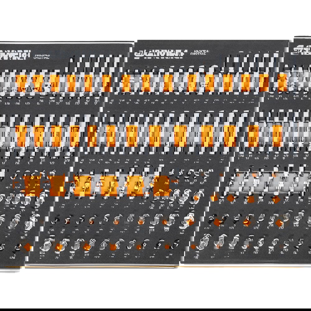 Deep Standard Socket Set Socket Set: 68 Pc,