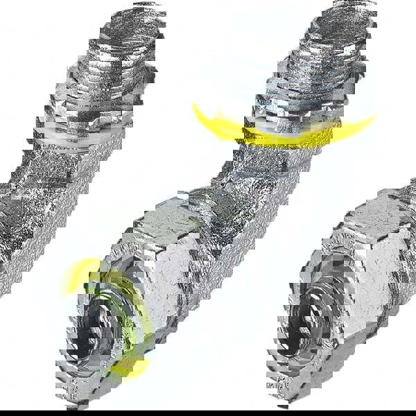 Conduit Connector: For Liquid-Tight, Malleable Iron & Steel, 3/8